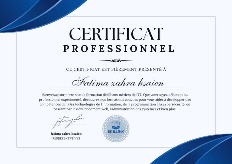 Blue Minimalist Certificate Of Achievement (1)